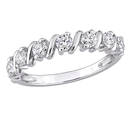 белизна обручального кольца Moissanite диаманта круглого гениального отрезка 7Pcs 3mm реальная неподдельная