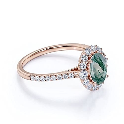 Серебр Солнце LUO S925 стерлинговый и круг кольца луны сформировали 7MM для женщин