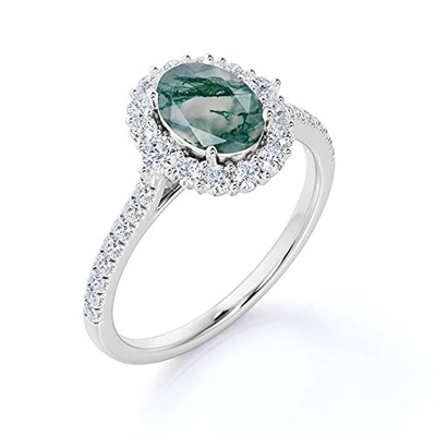 Серебр Солнце LUO S925 стерлинговый и круг кольца луны сформировали 7MM для женщин