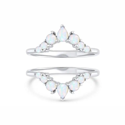 Кольцо Moonstone 925 стерлинговое серебряное колец лакомства ювелирных изделий CZ естественное граненное голубое