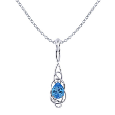 Ожерелье имперского венчика диаманта круга золота 1/6Ct TDW CZ 10k Роза привесное