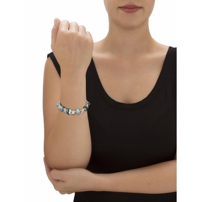 Anklet шарма морской флоры и фауны пляжа 925 стерлинговый серебряный морских звёзд браслета морской для женщин соединяет браслет для лодыжки