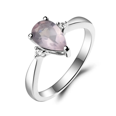 Обручальное кольцо месяца Birthstone топаза мистического топаза радуги новые 925 стерлинговое серебряное CZ мистическое