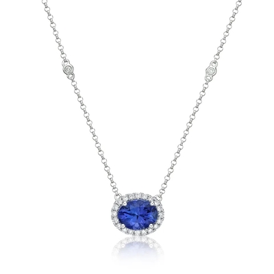 Стерлинговый серебряный браслет Tanzanite отрезка желтого золота 925 покрытый овальный