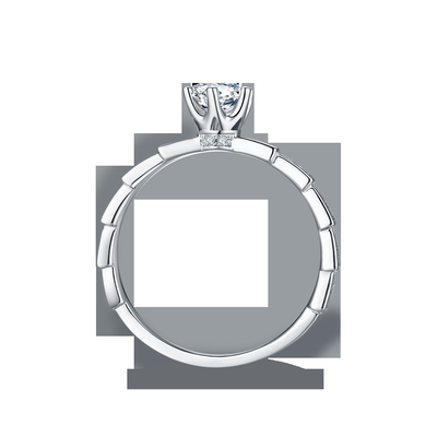 Белое Moissanite уникальные женщины ювелирных изделий диамантов Platineve Sytle и сапфира звенит