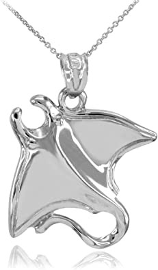 Ross-Simons 0,25 ct. t.w. Ожерелье морского конька диаманта привесное с акцентом черного алмаза в золоте 18kt
