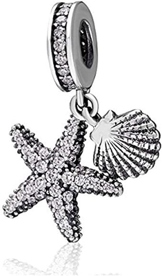 Морские звёзды морской черепахи шарма жизни океана LuxglitterLin тропические покрывают эмалью для того чтобы качать шарик для европейца