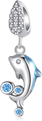 Морской вымостите Anklet кубического ожерелья пальмы каникул пляжа CZ Zirconia тропического привесной для женщин желтое золото 14K Plat