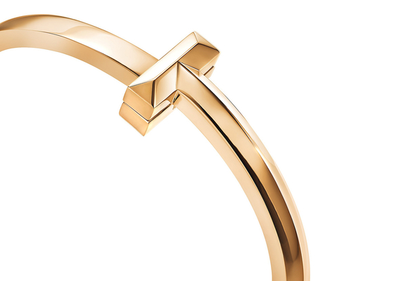 вес Bangle 43.31g T1 18K широким прикрепленный на петлях диамантом для годовщины