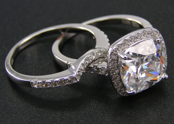 Prong обручальных колец 53PCS захвата диаманта венчика 1.0ct устанавливая тип
