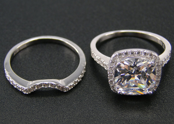 Prong обручальных колец 53PCS захвата диаманта венчика 1.0ct устанавливая тип