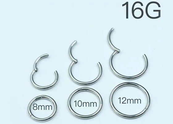 Кольцо септума OEM 8mm, ювелирные изделия септума носа для подарка годовщины