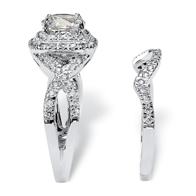отрезок обручальных колец захвата диаманта 0.92ct SI1 круглый для Bridal