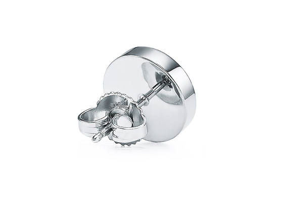 Серьги круга бирюзы ODM, вес серег 2.37g бирюзы 18k Dia 9.65mm